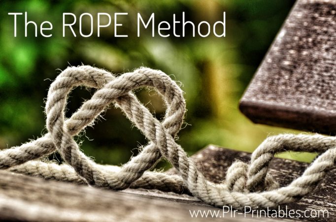 The Rope Method for PLR - Image Rope in Heart Shape
