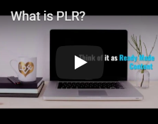 What is PLR Video