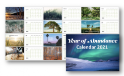 2021 Abundance Calendar